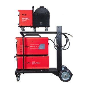 FUBAG Сварочный полуавтомат XMIG 500T DW PULSE  + Подающий механизм DRIVE XMIG DW PULSE  + Горелка FB 550W 3m  + Блок жидкостного охлаждения Cool XMIG  + Шланг-пакет 5 метров 95мм2 14 pol с жидкостным охлаждением + Тележка XM в Архангельске фото