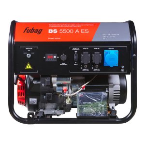 FUBAG Бензиновый генератор с электростартером и коннектором автоматики BS 5500 A ES в Архангельске фото