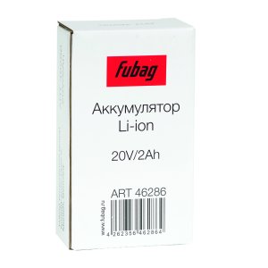 Аккумуляторная батарея FLI5S1P1202 Li-ion к бензиновым газонокосилкам FUBAG с электростартером и минирайдеру (20V/2Ah) в Архангельске фото