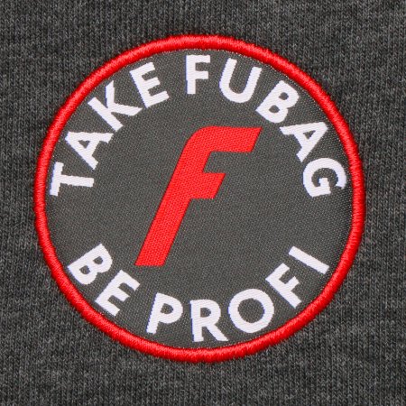 Серо-красная толстовка Fubag с капюшоном  размер M в Архангельске фото