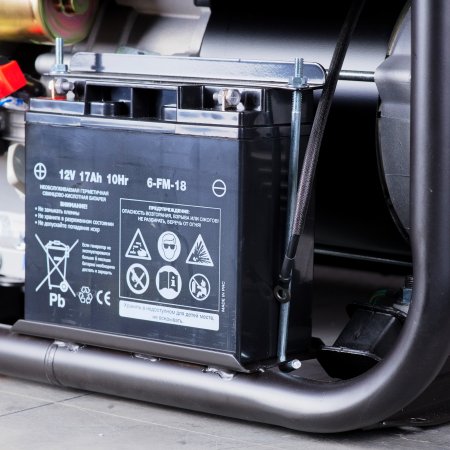 Бензиновый генератор FUBAG BS 9000 A ES с электростартером и коннектором автоматики в Архангельске фото