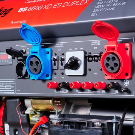 Бензиновый генератор FUBAG BS 8500 XD ES DUPLEX для одно и трехфазного режимов работы в Архангельске фото