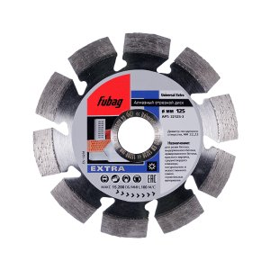 Алмазный отрезной диск FUBAG Universal Extra D125 мм/ 22.2 мм в Архангельске фото