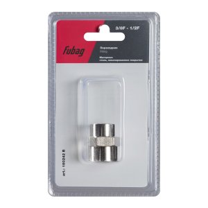 FUBAG Переходник 3/8 дюйма F - 1/2 дюйма F, блистер 1 шт в Архангельске фото