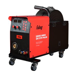 Сварочный полуавтомат_INMIG 500T DW SYN PULSE (арт. 31443) + Подающий механизм DRIVE INMIG DW SYN PULSE (41105) + Горелка FB 550W 3m (31652) + Блок жидкостного охлаждения Cool 70__для арт. 31406_31443_31453_31455_31456_31457_31454 (31409) + Тележка_для ар в Архангельске фото