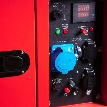 FUBAG Дизельный генератор с электростартером и коннектором автоматики DS 6500 AC ES (кожух) в Архангельске фото