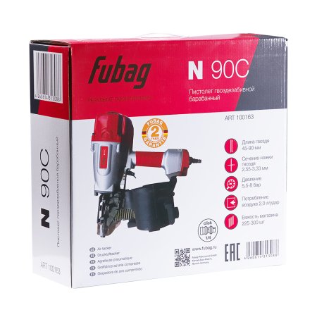 FUBAG Пистолет гвоздезабивной барабанный N90C в Архангельске фото
