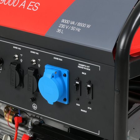 Бензиновый генератор FUBAG BS 9000 A ES с электростартером и коннектором автоматики в Архангельске фото