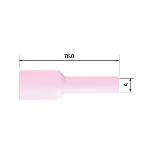 FUBAG Сопло керамическое для газовой линзы №5L ф8 FB TIG 17-18-26 (2 шт.) в Архангельске фото