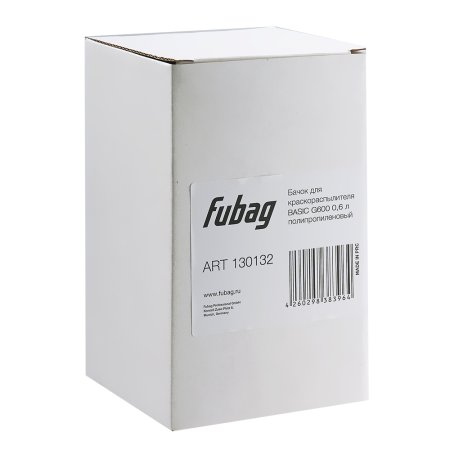 FUBAG Бачок для краскораспылителя BASIC G600, 0.6л полипропиленовый в Архангельске фото