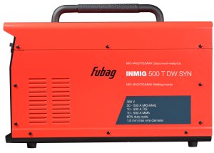 Сварочный полуавтомат INMIG 500T DW SYN + Подающий механизм DRIVE INMIG DW SYN + Шланг-пакет 5 м + Горелка FB 500 3 м + Блок жидкостного охлаждения + Тележка в Архангельске фото